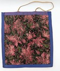 Native American Plateau Beaded Bag Deer And Trees Mid Century 12 x11 