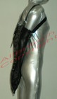 100  Real Cow Leather Armbinder Black