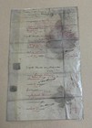 Extreamly Rare   Kgv   1920 British India   Burma 150 Rupees Stamp Paper