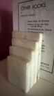 Pair Of Vintage Msm Marble Bookends 5 5  Tall Over 5 Pounds  Great Condition