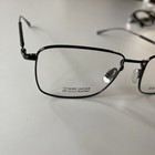 Derek Lam 287 Men s 18k Gold Plated Oval Glasses In Dark Gunmetal   Black  54mm
