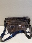 Post Apocalyptic Grey Messenger Bag - Mad Max Wasteland Weekend - Cosplay Larp