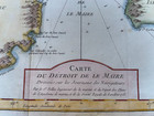 South America Le Maire Strait 1753 Nicolas Bellin Antique Engraved Map