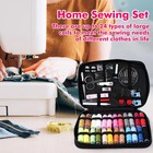 97pcs Professional Sewing Kit Portable Travel Set Needle Thread Scissors Home Di