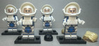 Custom Lego Marvel Fantastic Four First Steps Space-suit Minifigures 4 Pack