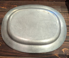 Vintage Wilton Armetale Large Oval Serving Platter Pewter Columbia Pa Usa