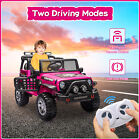 12v Electric Kids Ride On Car Toy Jeep Battery Powered W  Remote Control   Mp3