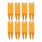 8x Golf Divot Repair Tool Golf Putting Aid Ball Marker Gold Repair Golf Course
