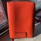 Kate Spade Wellesley Planner Personal Zip Around Organizer Orange Very Rare