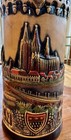 Vintage Original King 7 German Beer Stein W  Pewter Lid  West Germany 9 5   