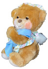 L3  wow  Vintage Fisher Price 10  Teddy Beddy Bear Plush Baby Toy Morgan 1985