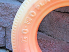 Rare Vtg 1950 s Marx Orange Plastic Tire Swing Large Collectible Toy Go Go Tire