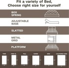 6 8 10 12 14 Inch Twin Full Queen King Gel Memory Foam Spring Mattress In A Box