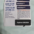12x Schick Coupon  3 00 Off 1 Refill - Expires 6 30 2026 Assorted 6 Each  read