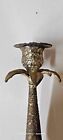 1904 Amazing Antique Stand Pot Cast Vintage Brass Old Rare Collectible Vase