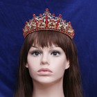 7cm Tall Crystal Wedding Bridal Queen Princess Prom Tiara Crown For Women