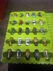 Mighty Beanz Star Wars   2010 Series 2   3 Lot W  Green Carry Case