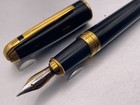 St Dupont Orpheo Black   Gold Xl Fountain Pen Chinese Lacquer 481574  895
