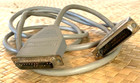 Vintage Apple  590-0037-b  6-foot  Serial Modem Cable  25 Pin Male male
