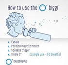 Oxygen Plus     O  Biggi 2 Per Pack   Portable Oxygen Can