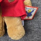 Rare Paddington Bear Red Coat Blue Hat Plush 14    Sears Toys With Tags 1981 Euc