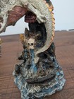 Summit Collection Dragon Skull Resin Statue Figure Fantasy Decor Figurine Goth 