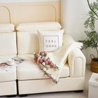 Crochet Flower Bouquet Throw Blanket  Handmade Knitted Blanket With Rose Flowers