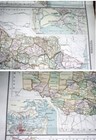 1900 Original Antique Map Of New South Wales And Victoria   Australia