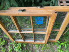 2-24 X 26 Vintage Window Bottom Sashes Old 6 Pane Frame  1970s  Arts   Craft