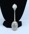 Vintage San Diego Zoo   Safari Park Souvenir Spoon   Elephant   Bird Finial