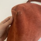 Madewell The Zip Top Transport Crossbody Corduroy Suede Russet Orange 