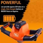 Superhandy 6  X 30  Steel Bit Electric Powered Earth Auger Post Hole Digger