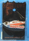 Hooters Restaurant Racing Water Speed Boat  6 With Hootie Driving Lapel Pin