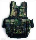 Camouflage 4 1 Tactical Paintball Woodsball Scenario Vest 