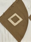 Pair Infantry First Sgt Chevron Inserts  Original   Off A Uniform  Nice Pair 