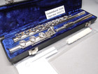 Gemeinhardt 3shb Flute W  Case  Open Hole Low B Solid Silver Head New Pads Nice 