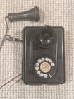 Vintage Automatic Electric Co  Rotary Dial Hotel Wall Telephone W  Receiver