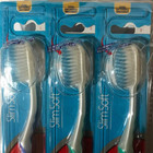 Slim Soft Gliding Tips Toothbrush  Extra Soft  Compact Head - Pack Of 6
