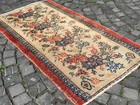 Turkish Antique Rug Bohemian Area Rug Oushak Rug Vintage Rug Handmade Wool Rug
