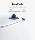 Narwal Freo Robot Vacuum And Mop Comb Self Clean Auto Washing   Drying White