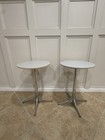 Pair Of Herman Miller Nelson Pedestal Side Table- 26    Height