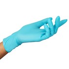 Blue Nitrile Exam Gloves  Powder-free  Non-sterile  5 9 Mil  9 5   Blue  