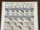 Smith   Wesson Handguns Poster Laminated Revolver Pistol Promo Ad 17x11 Vtg 1990