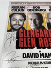 Glengarry Glen Ross Cast Signed Window Card Poster Broadway Culkin Odenkirk