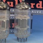Pair Mullard Cv4024 12at7 Whyteleafe Full Rod Halo   Maxi-pre   Strong  Bn4374