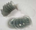 Vintage Tupperware Pudding Parfait Dessert Sundae Cup Set Of 6 Smoke Gray W Lids