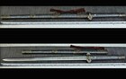 44   Chinese Straight Sword 1095 Carbon Steel Tang Dynasty Jian        Double Edge