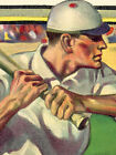 1909 Baseball Vintage Style Sports Poster  two Men Down  Huge  2ft X 6ft  24x72