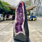 48 03lb Large Natural Amethyst Geode Cathedral Crystal Cluster Specimen Healing