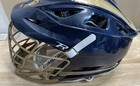 Cascade R Lacrosse Helmet Size Osfm - Navy   Gold